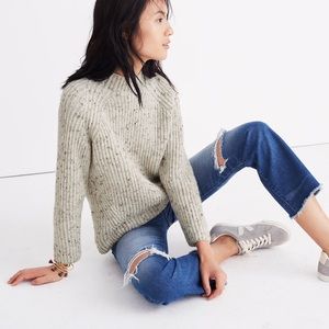 Madewell Donegal Northfield Mockneck Sweater